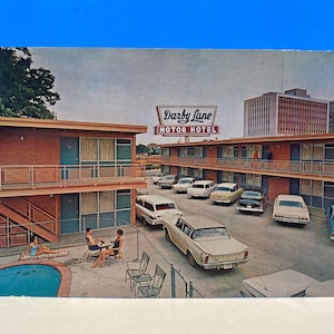 Carte Postale Darby Lane Motor Hotel Tulsa