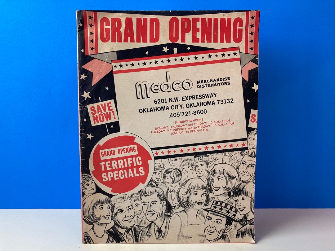 Medco Grand Opening Catalog Etsy