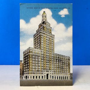 Carte postale Bâtiment de la Banque nationale de Tulsa