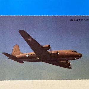 Carte postale Douglas C-54