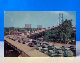 The Ambassador Bridge Windsor Canada Postcard