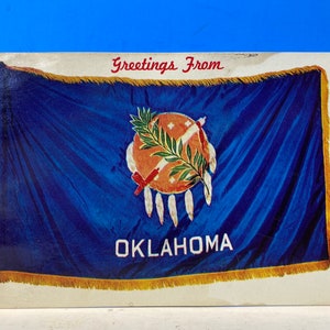 Saluti dalla cartolina dell'Oklahoma
