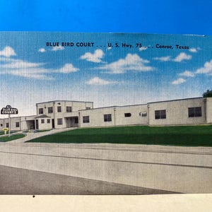 Cartão postal Blue Bird Court, Texas