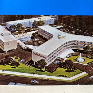 Franklin Motor Inn Postkarte