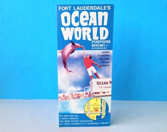 Fort Lauderdales Ocean World-broschyr