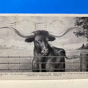 Cartolina della compagnia di recinzione DeKalb