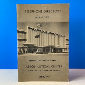 Telephone Directory FAA Aeronautical Center OKC