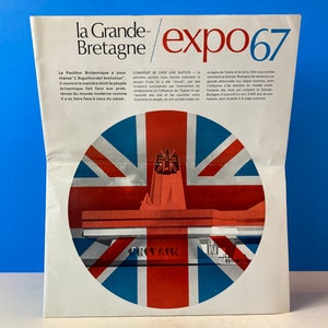 Great Britain Pavilion Expo 67 Brochure