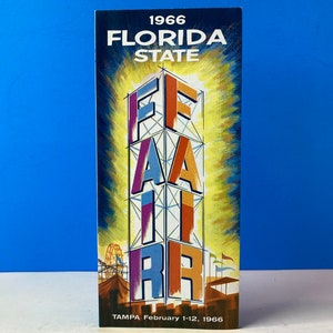 Brochure della Florida State Fair del 1966