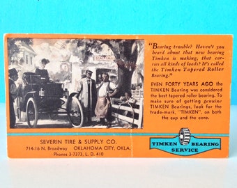 Timken Bearing Service Tinte Blotter