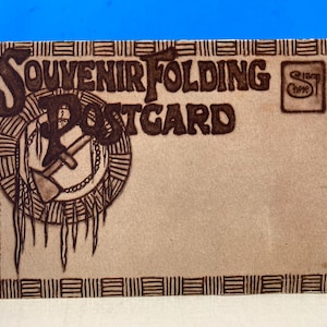 Opvouwbare ansichtkaart souvenir Arizona