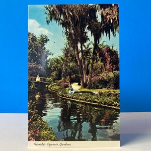 Cartão Postal Cypress Gardens da Flórida