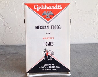 Gebhardt&#39;s Mexican Food Brochure