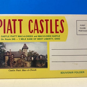 Piatt kastelen souvenirmailer