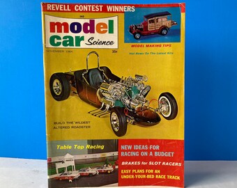 Model Car Science Magazine November 1964