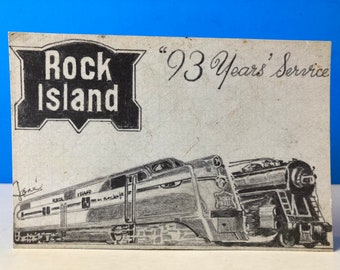 Rock Island Lines Postcard