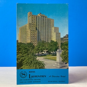 Hôtel Laurentien Montréal Carte postale