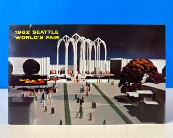 Seattle World's Fair Postcard Science Pavilion