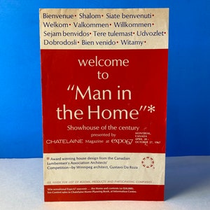 Expo 67 Welcome To &quot;Man In The Home&quot;