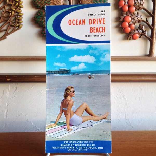 Ocean Drive Beach South Carolina Brochure