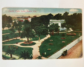 Pacific Park Long Beach Postcard