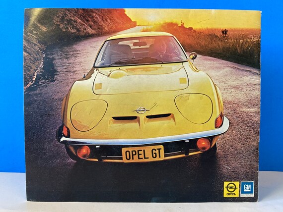 The 1973 Opels Sales Brochure Manta! - Etsy