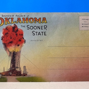 Herinneringsmap van Oklahoma Mailer