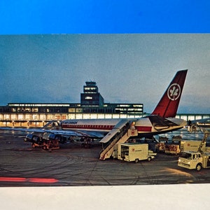 Carte postale de l'aéroport international de Montréal