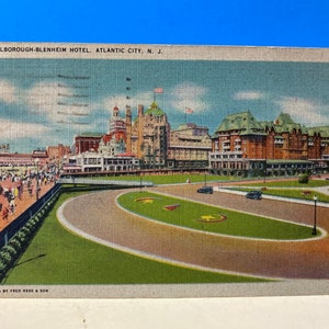 Cartão Postal Marlborough-Blenheim Hotel Atlantic City