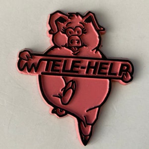 Vintage Southwestern Bell Tele-Help Pig Magnet