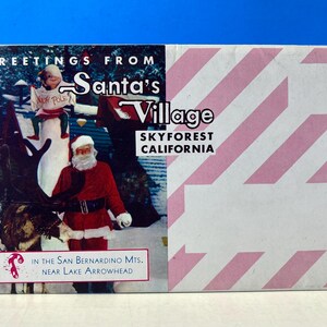 Groeten uit Santa's Village Souvenir Mailer