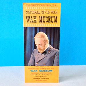 National Civil War Wax Museum Brochure