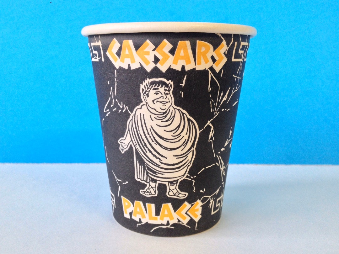Caesars Palace Paper Coin Cup - Etsy