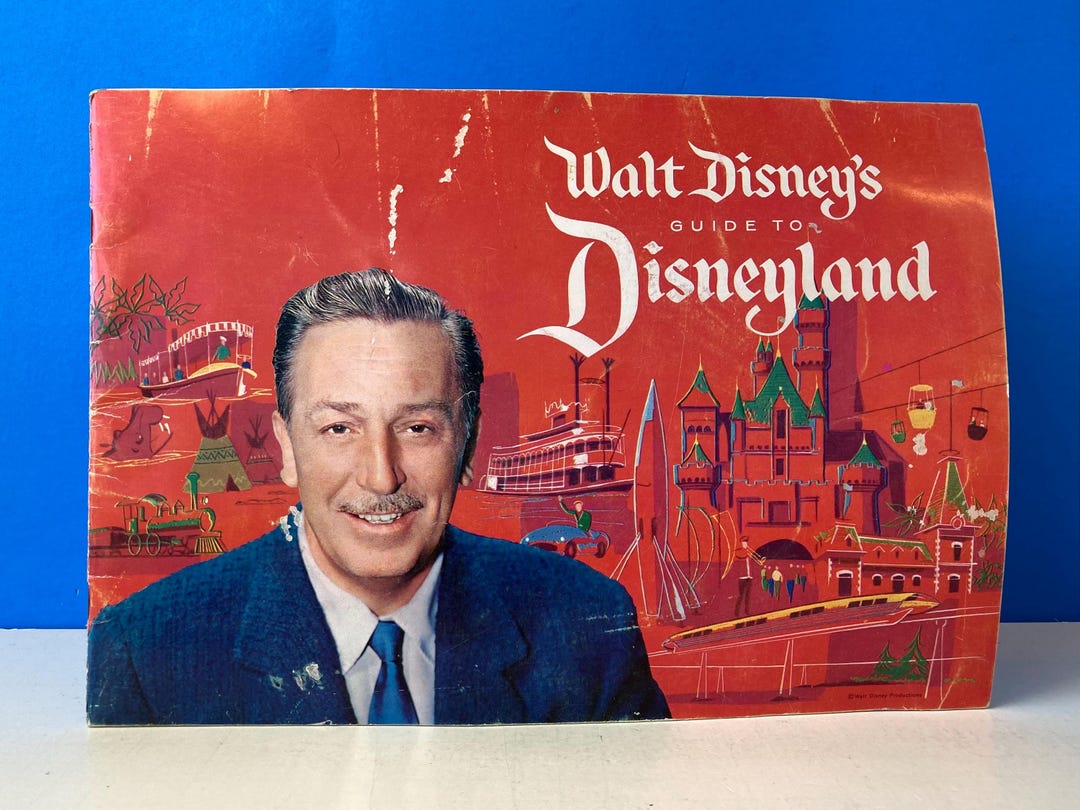 Walt Disney's Guide to Disneyland Booklet 1961 - Etsy