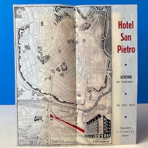 Verona Map Hotel San Pietro