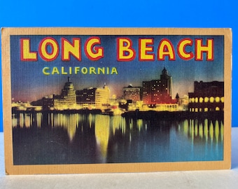 Long Beach California Postkarte