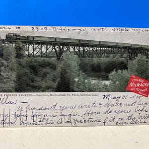 Carte postale limitée The Pioneer 1905