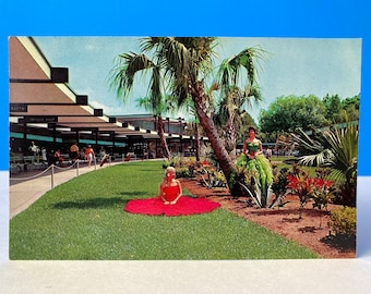 Florida's Silver Springs Main Concourse Postcard
