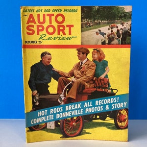 Auto Sport Review Magazine December 1952