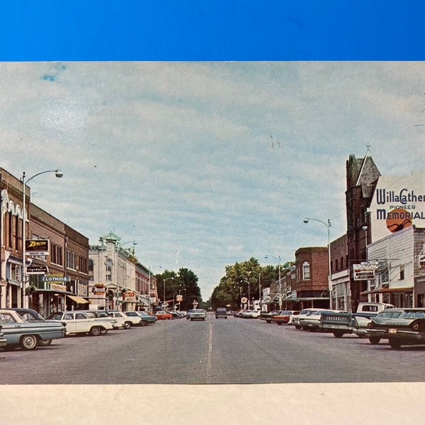 Red Cloud Nebraska Postcard