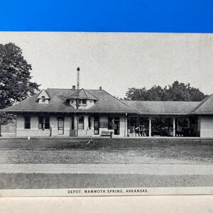 Mammoth Spring Arkansas Postkarte