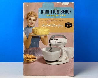 ハミルトンビーチ　フードミキサー ヴィンテージ ハミルトンビーチ フードミキサー 説明書とテスト済み