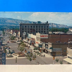 Carte postale du centre-ville de Grand Junction Shopping Park