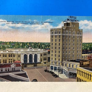 Carte postale Union Station Hotel McCartney Texarkana