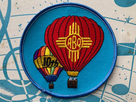 1981 Balloon Fiesta Albuquerque Balloon Patch