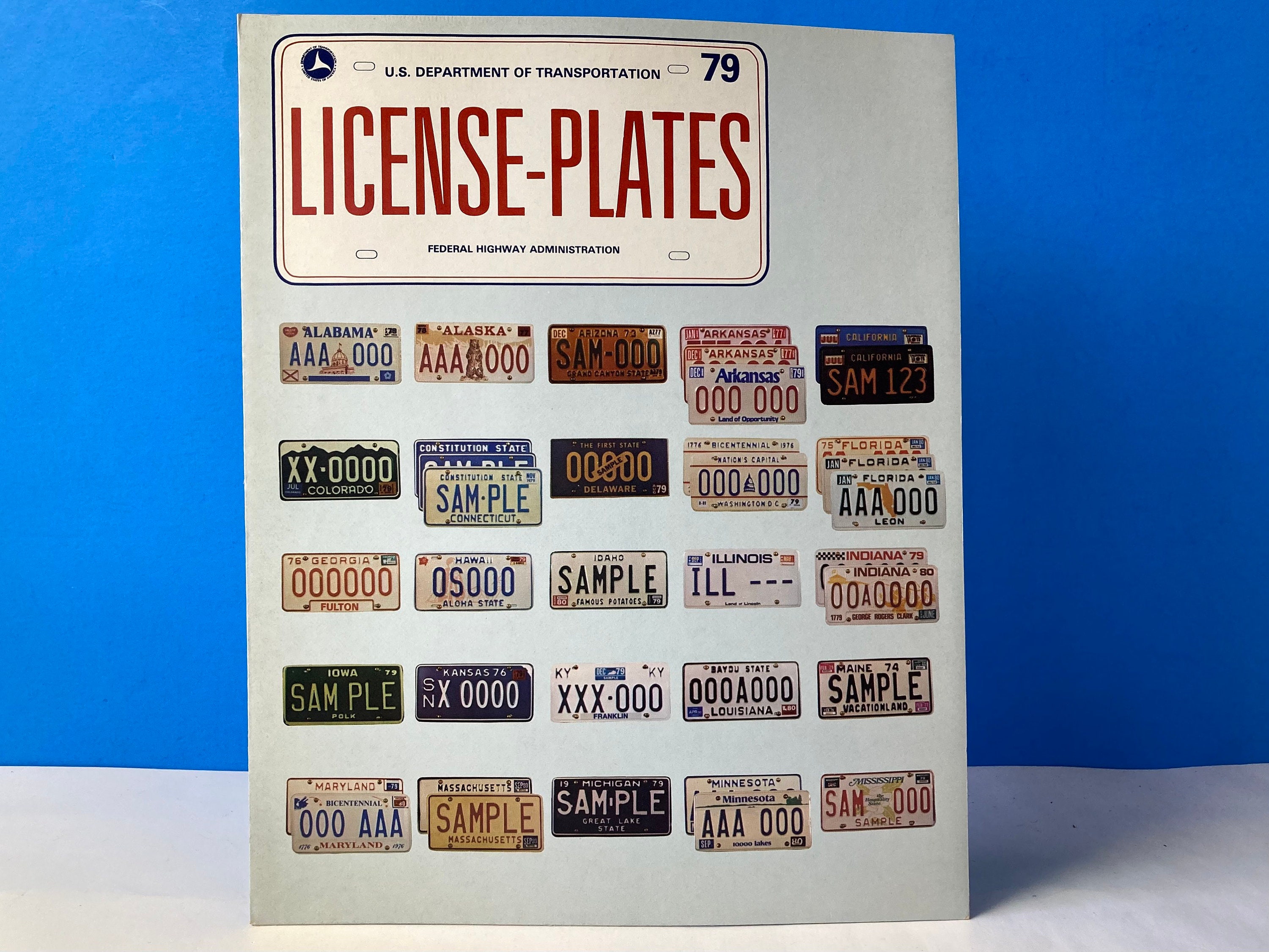 License Plates 1979 Guide - Etsy