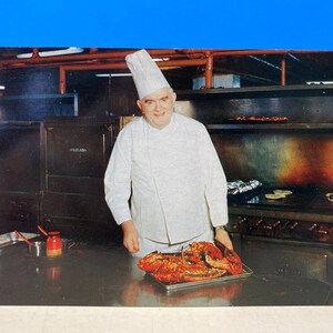 Cartão postal de Atlantic City do chef Bob McCarr Hackney