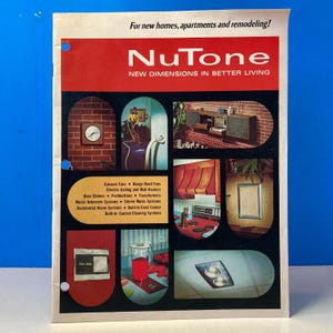 Catalogue NuTone 1969