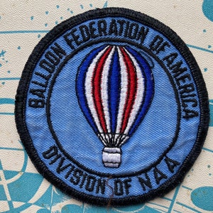 Balloon Federation Of America Patch