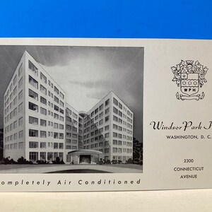 Windsor Park Hotel Washington D.C. Postkarte